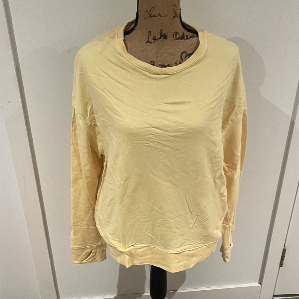 All in Motion sunshine Yellow Sweatshirt